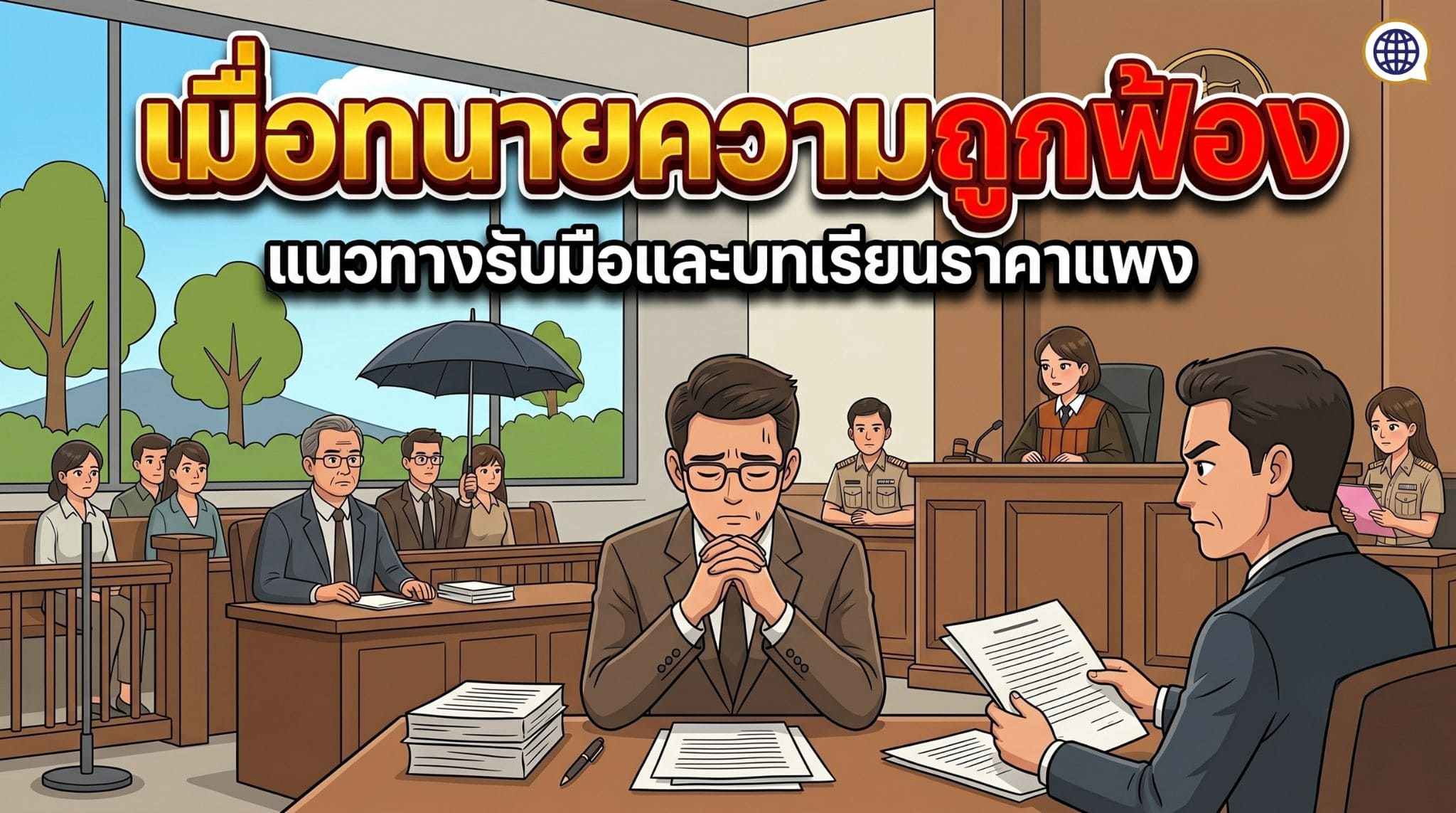 เมื่อทนายความถูกฟ้อง จะทำอย่างไร? (ตัวอย่างคำพิพากษา)